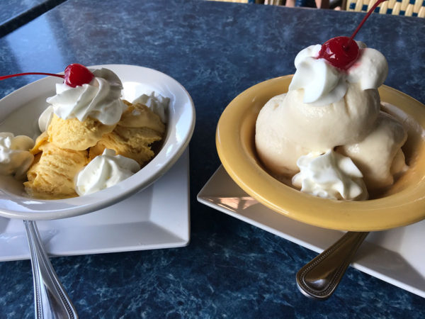 Homemade Mango and Soursop Ice Cream